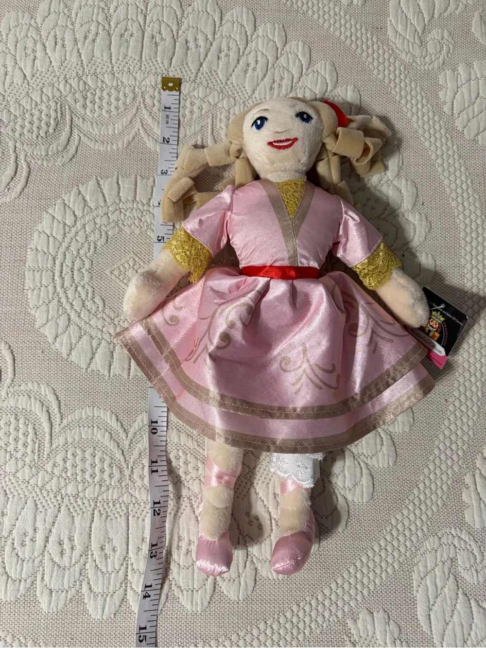 NWT Nutcracker Clara plush doll perfect gift iconic holiday quiet luxury